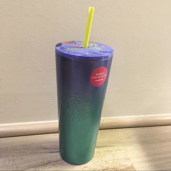 NEW Starbucks Hawaii Collection 2020 24oz Tumbler - Picture 1 of 4